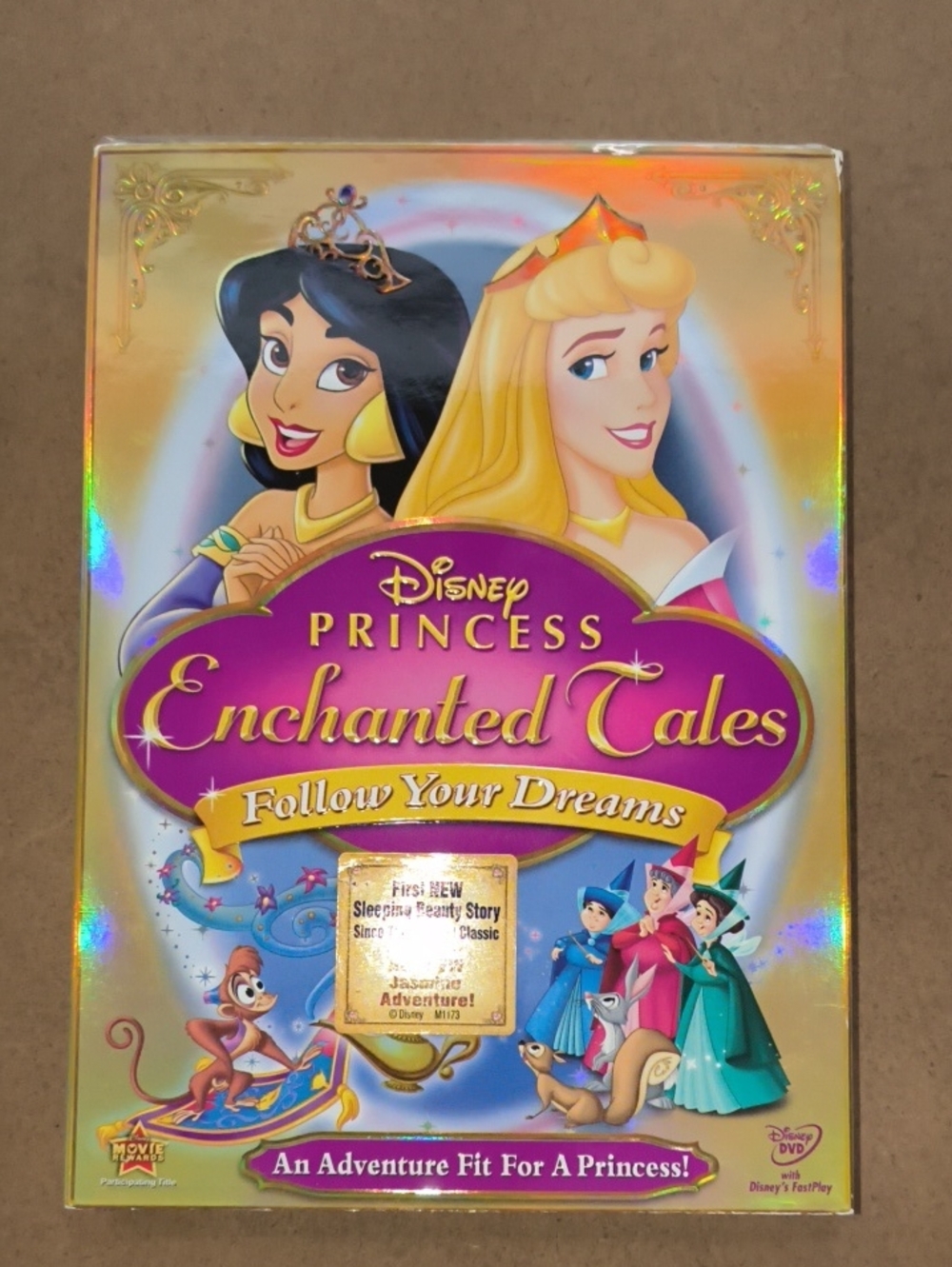 Disney Princess Enchanted Tales: Follow Your Dreams DVD Brand New Sealed